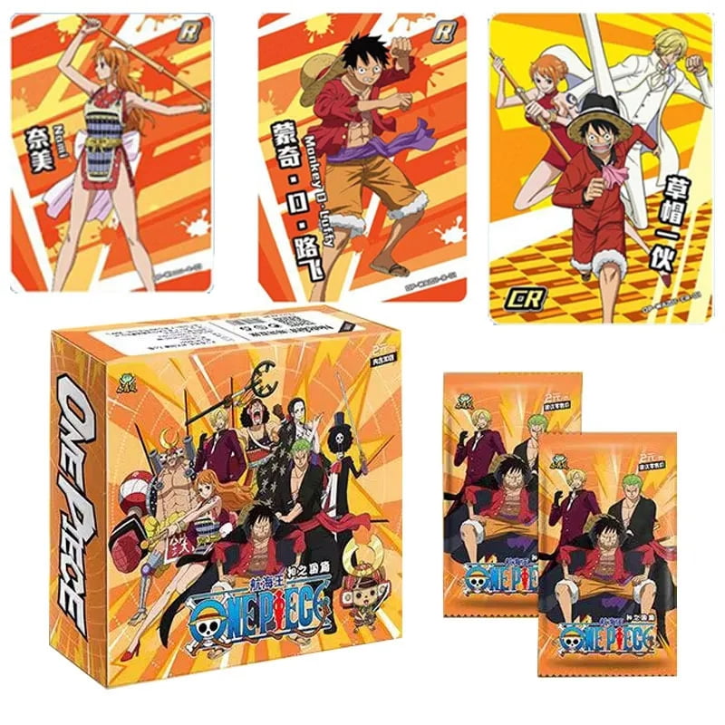 New Anime One Piece Cards Nami Luffy SR SSR Collection Card Rare
