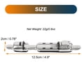 thumbnail image 3 of Unique Bargains Adjustable Fishing Reel Seat Plate Snap Lock Metal Reel Seat Rubber, 3 of 7