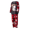 thumbnail image 4 of Nituyy Christmas Family Matching Pajamas Long Sleeve Pj Set Festival Party Sleepwear with Button S-XXL, 4 of 10