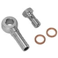 thumbnail image 3 of Perno Banjo De Freno M10x1.0 A 1/4 Pulgadas, Accesorios Banjo, Adaptador De Perno Banjo De Línea De Freno Con Arandelas Para Conexiones De Tuberías, 3 of 5