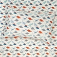 thumbnail image 5 of Kids Classic Printed Microfiber Sheet Sets, Ultra Soft Fitted Sheets with Straps - Dinosaur, Twin XL Size, 5 of 5