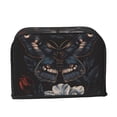 thumbnail image 2 of Yiaed Midnight Butterfly Floral Dream Print Two Slice Bread Machine Cover, Universal Size Kitchen Appliance Cover for Bread Machine,Bread Machine Cover, 2 of 7