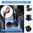 thumbnail image 4 of Soporte para Vaso de Agua para Automóvil, Consola Central Giratoria Multifuncional, Portavasos para Automóvil de Doble Capa, Portavasos para Automóvil, 4 of 5