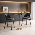 thumbnail image 6 of Elegant Decor Ronan 28 Inch Pub Table In Black, 6 of 7