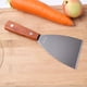 thumbnail image 5 of 2 piezas de espátula de acero inoxidable con mango de madera, palas para panqueques, espátula de carne profesional (colores surtidos), 5 of 5