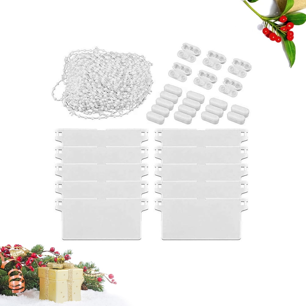 Plastic Vertical Blinds Curtain Accessories Set Rolling Louver Blinds Parts Curtain Kit Bottom