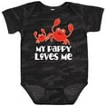 thumbnail image 3 of Inktastic My Pappy Loves Me Grandchild Beach Crab Boys Baby Bodysuit, 3 of 5