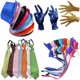 thumbnail image 2 of Moda niño niña hombres mujer sombrero de lentejuelas pajarita guantes vaquero fiesta de cumpleaños gorra Jazz espectáculo de danza accesorios disfraz carnaval decoración, 2 of 5