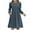Navy, variant on hotojiny Fall Dresses for Women Long Sleeve Casual Dress Crew Neck Fashion Textured Dress with Pocket