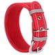 thumbnail image 2 of Collar ajustable para perros Collares reflectantes transpirables con anillo en D para perros medianos grandes Rojo M, 2 of 8