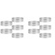 thumbnail image 1 of 10 piezas de anillos circulares para tartas con agujeros de acero inoxidable, moldes para tartas, mousse, tartas, quiches, pasteles, moldes para hornear en la cocina, 9 cm, 1 of 8