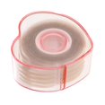 thumbnail image 1 of Cinta adhesiva de fibra invisible con tiras de párpado doble para maquillaje W/T con estuche de corazón Zulema Etiqueta engomada del párpado doble, 1 of 7