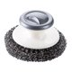thumbnail image 4 of Depurador de acero inoxidable, limpiador de hierro fundido, bola de limpieza de sartenes reutilizable, limpiador de sartenes de hierro fundido multifu Gris, 4 of 8