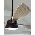 thumbnail image 5 of 3DSTR57AGPD-Visual Comfort Fan Collection-Monte Carlo Fans-Destin-3 Blade Ceiling Fan with Handheld Control and Includes Light Kit in  Style-57 Inch, 5 of 7