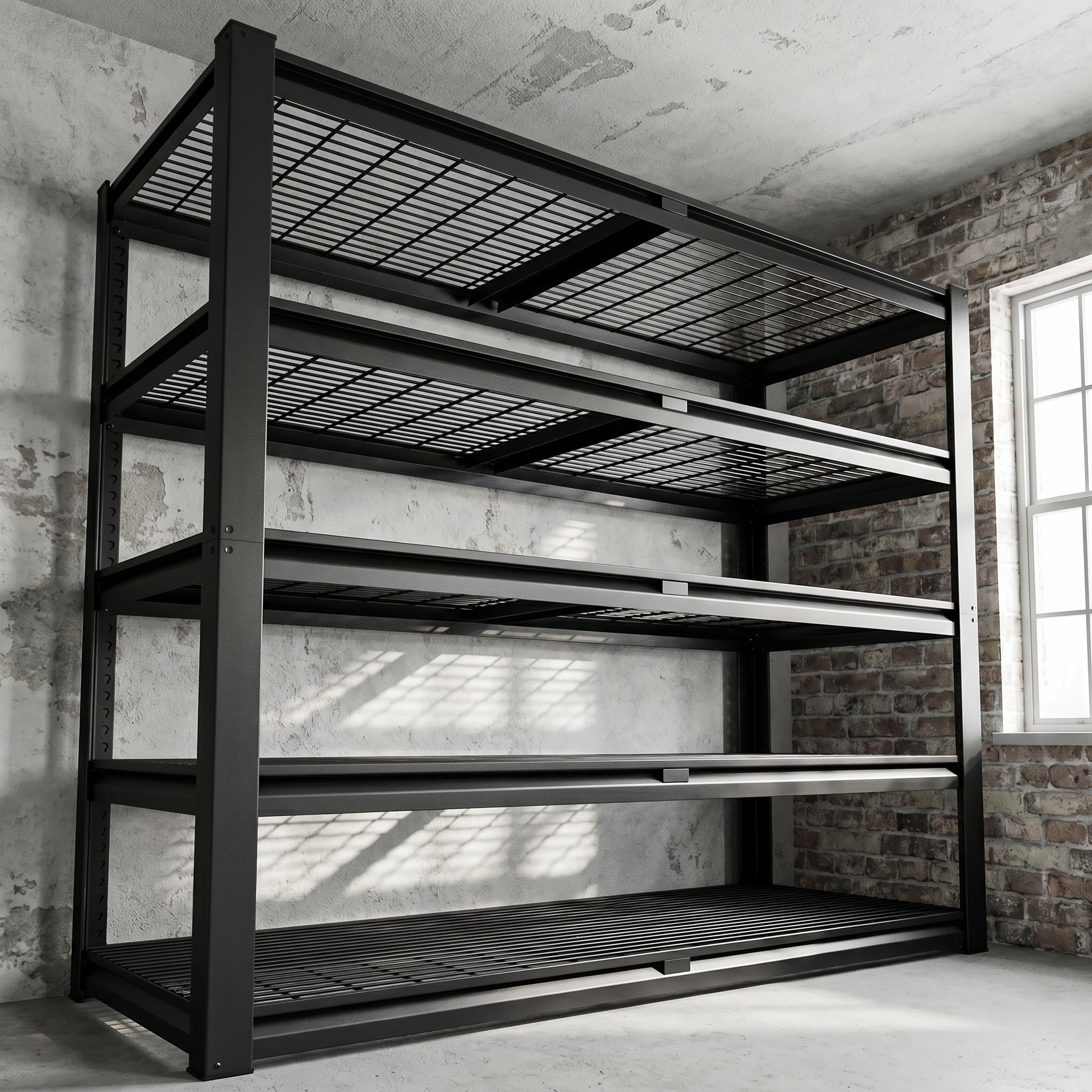 TrumanPick 5-Tier Heavy Duty Garage Shelving Unit, 2500 lbs