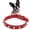Red-pu, variant on Spiked Dog Collars for Small Dogs, Rivet Spike Cat Collar Pu Faux Leather Stud Studded Puppy Collar for XS Small Breed Pet Boy Dogs Male Chihuahua, Black XS