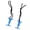 Sky Blue, variant on KCAHPAN Surfboard Leash Rope Plug with Detachable Slots for Surfboard, Stand Up Paddles