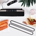 thumbnail image 4 of FESTFENDS 4Pcs Upper Gasket Strip Foam Seal Replacement for Vacuum Sealer Machine Kitchen Black, 4 of 8