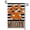 Fall, variant on Sm:)e Paw Print Fall Garden Flag 12x18 Inch Double Sided Outside, Autumn Pumpkin Maple Leaf Welcome Stripes Yard Outdoor Flag