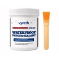 thumbnail image 4 of Lenkho Clear Waterproof Patch & Sealant With Applicator Brush, UV & Chemical Resistant Liquid Rubber Seal Coating for Roof, Pipe, Wall Cracks & Indoor Outdoor Leak Repair, 4 of 8