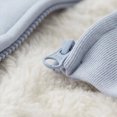 thumbnail image 7 of Staki Girls Hoodie Cozy Soft Fleece Sherpa Lined Hoodie Zip Up Sweatshirt for Girls 1-14Y(Light Gray,13-14 Years), 7 of 7