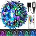 thumbnail image 1 of Cadena de luces navideñas Weillsnow de 164 pies y 500 LED RGB con control remoto, 1 of 9