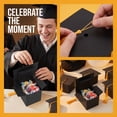 thumbnail image 4 of Alaiyaky 30 Pieces Graduation Candy Boxes Graduation Party Favors Doctoral Cap Shaped Gift Box Graduate Centerpieces with Tassel Sticker for Grad Ceremony Party, 4 of 8