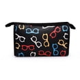 thumbnail image 1 of Bolsa de almacenamiento impermeable Ormromra para maquillaje de viaje gran capacidad estampado floral, 1 of 2