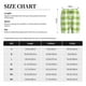 thumbnail image 3 of Fotbe White Green Plaid Pantalones Cortos de Pijama para Hombre, Ropa de Dormir, Pantalones de Pijama Cortos para Hombre-Large, 3 of 6