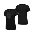 thumbnail image 2 of Icon Sports Women's Cotton Shirt - Blackout Series - USWNT Women's Team Logo [US Soccer, Medium], 2 of 4