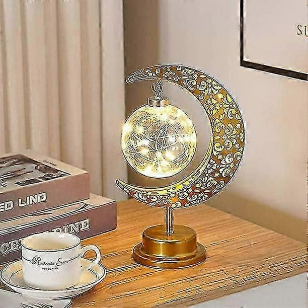 Led Moon Light | Table Lamp | Decorative Star Lamp | Decorative Ball Lamp | Office & Home Decor | Battery Operated Bedroom Light Night | Magic Moon Ni