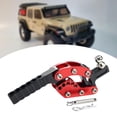 thumbnail image 4 of Gancho para coche RC Crawler, novedoso, auténtico, escala 1/10 y 1/8, de metal, ajustable en altura. rojo, 4 of 8