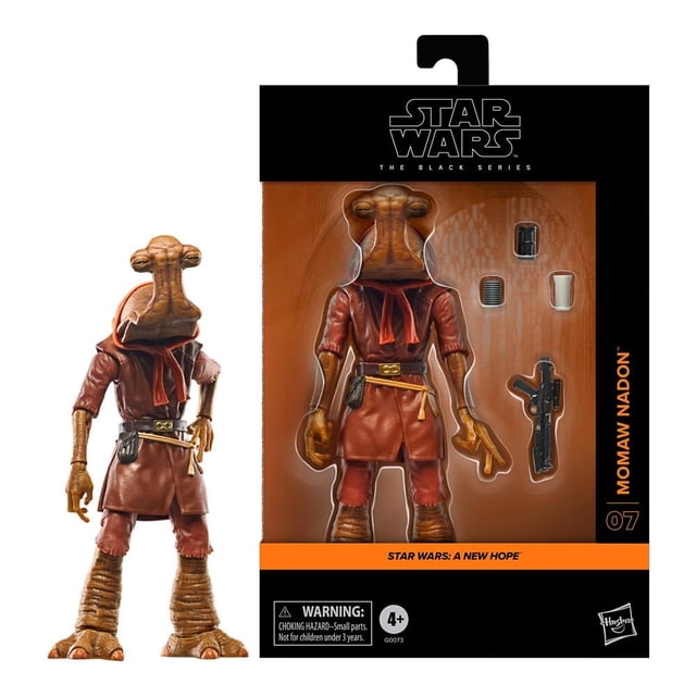 Figura de Acción Hasbro Star Wars Star Wars Black Series Momaw Nadon