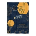 thumbnail image 2 of The Northwest Group Utah Jazz Hexagon Twin Comforter & Sham Set, 2 of 2