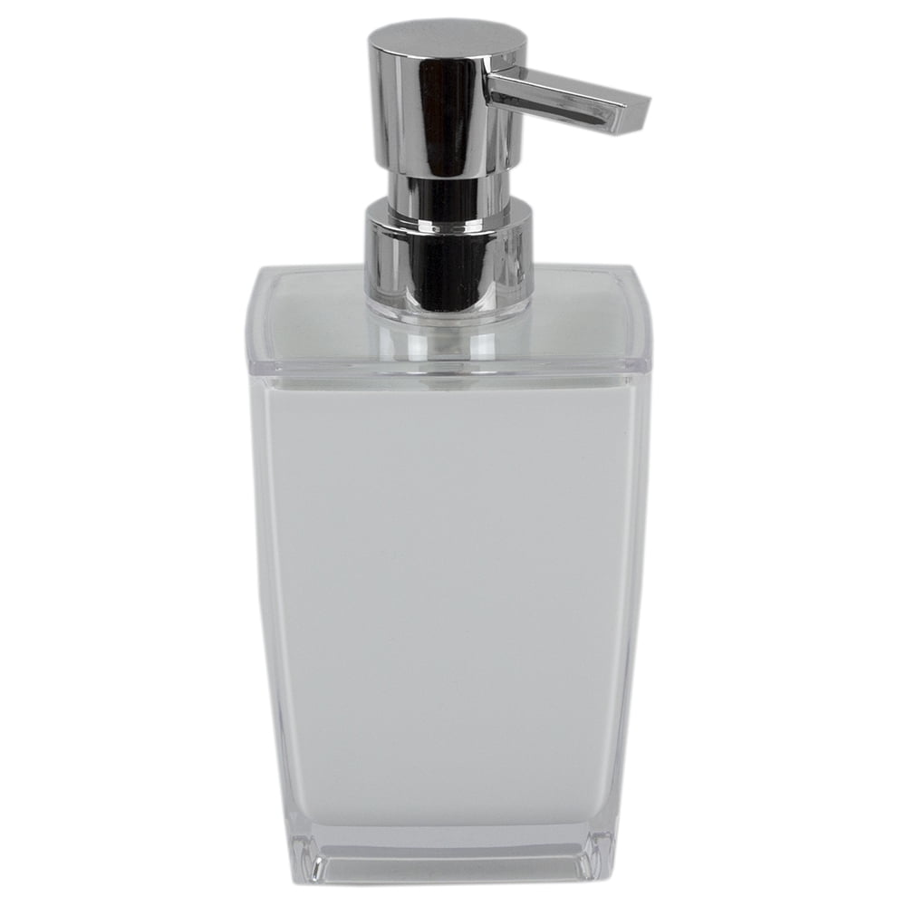 Home Basics Plastic Soap Dispenser
