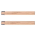 thumbnail image 1 of ELAYARD 2Pcs Dresser Track Replacement Light Yellow Metal Smooth Sliding For Homeowners, 1 of 8