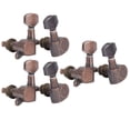 thumbnail image 3 of Guitar Locking Tuners, Acoustic Guitar Pegs, Easy To Install Anti-Rust Metal Structure For Instrument Lovers Guitar Repair Master Alternative Part Folk Guitar Antique Copper, 3 of 8