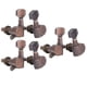 thumbnail image 4 of Afinadores de bloqueo de guitarra, clavijas de afinación para guitarras eléctricas completamente cerradas, accesorios de cobre antiguo, 6 uds., 4 of 14