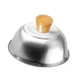 thumbnail image 2 of yuksok Cheese Melting Dome Basting Cover 6.3" Grilling Dome Cover for Steaming Cooking, 2 of 9