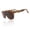 Brown, variant on Goodr Unisex Running Polarized Sunglass, Black