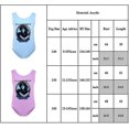 thumbnail image 3 of Children's Girls Wednesday Addams Printed One-Piece Swimsuit Beachwear, 3 of 3