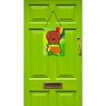 thumbnail image 2 of Longhair Red Dachshund St. Patrick's Day Wall or Door Hanging Prints, 2 of 2
