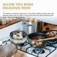 thumbnail image 4 of CIMAXIC 1Pc Stainless Steel Food Steamer Versatile Steaming Container Cookware for Home,4.72"X4.72"X2.24", 4 of 5