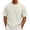 Beige, variant on JTSRKL Men's Solid Mesh Fabric Tank Tops Crew Neck Muscle Sleeveless Breathable Shirts Summer Quick Dry Athletic Training Outdoor Tees Pink M