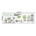 thumbnail image 2 of Moldura de repisa universal para decoración verde fresca, aplicación de pelar y pegar en superficies lisas, extraíble sin dejar residuos, adecuada para varias habitaciones, incluida la sala de estar,, 2 of 5
