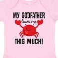 thumbnail image 4 of Inktastic My Godfather Loves Me Godchild Boys or Girls Baby Bodysuit, 4 of 5