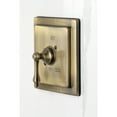 thumbnail image 3 of Kingston Brass KB5893AL Revival Single-Handle Pressure Balanced Tub and Shower Faucet, Antique Brass, 3 of 7