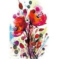 thumbnail image 2 of Stanion, Kathy Morton 11x14 White Modern Wood Framed Museum Art Print Titled - Floral Dream II, 2 of 4