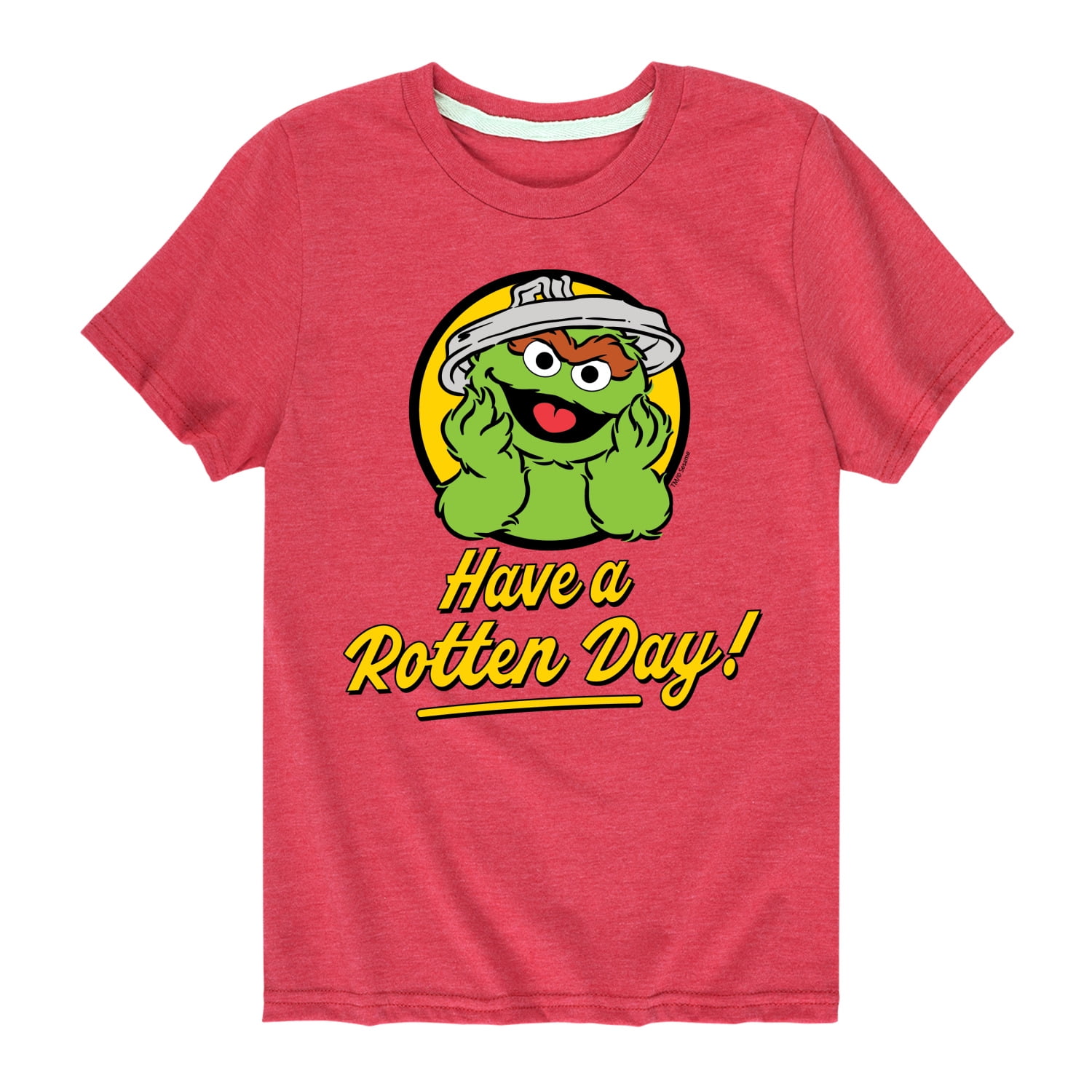 Sesame Street - Have A Rotten Day Short Sleeve Graphic T-Shirt
