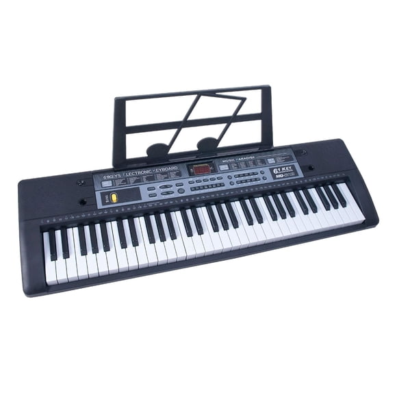 Piano De Teclado Para Ni?os, Soporte De Hoja, Instrumento De Juguete Para Ense?anza, Espectáculo Al Aire Libre Sunnimix teclado piano